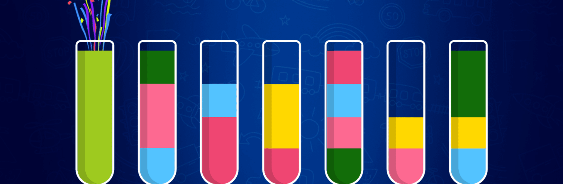 Water Sorting: Color Games