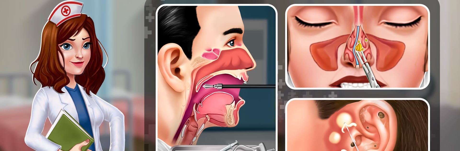 ENT Doctor Hospital Games