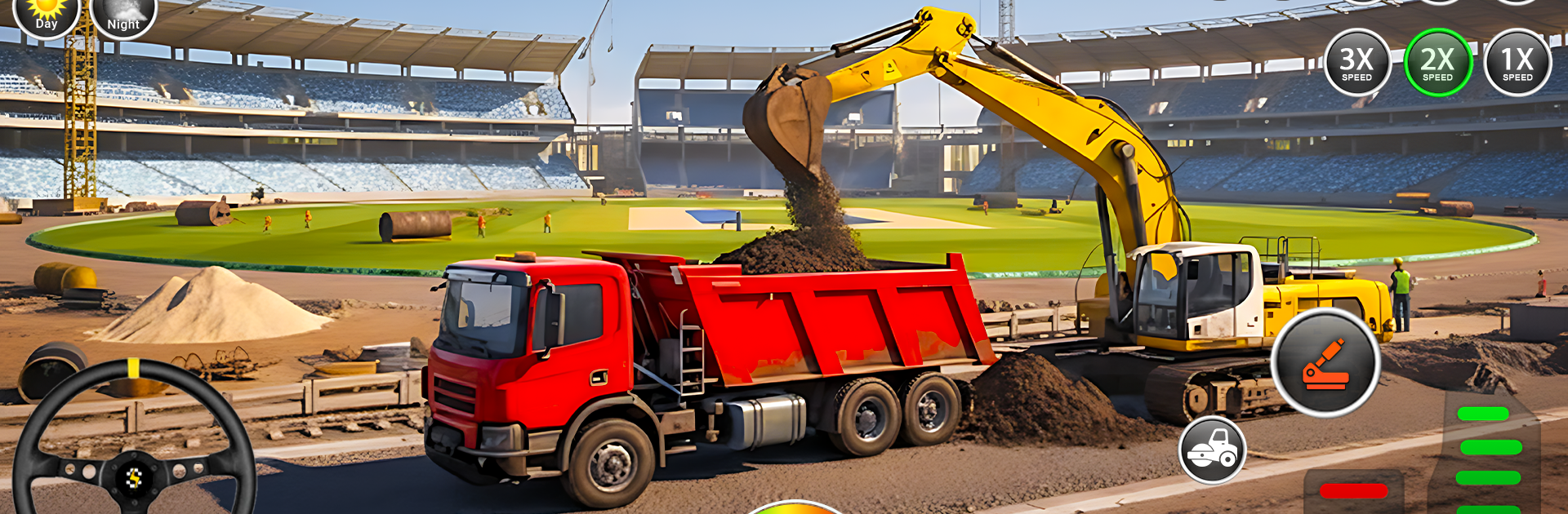 US Construction Jcb Game