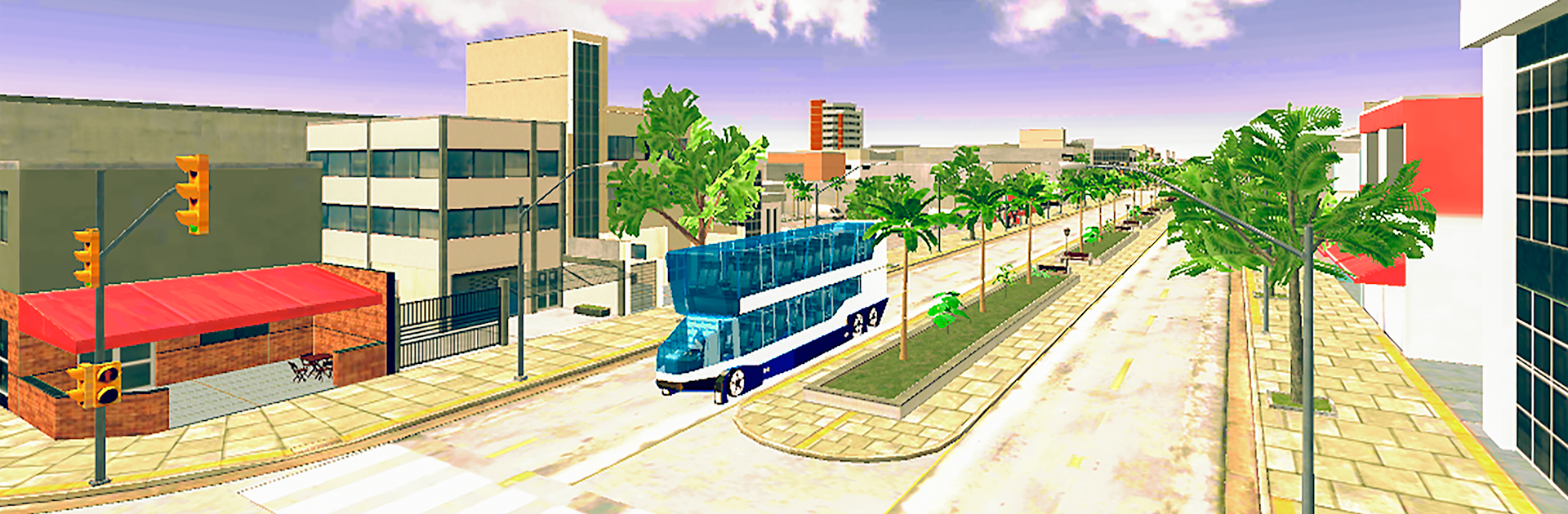 Simul de bus urbain mobile