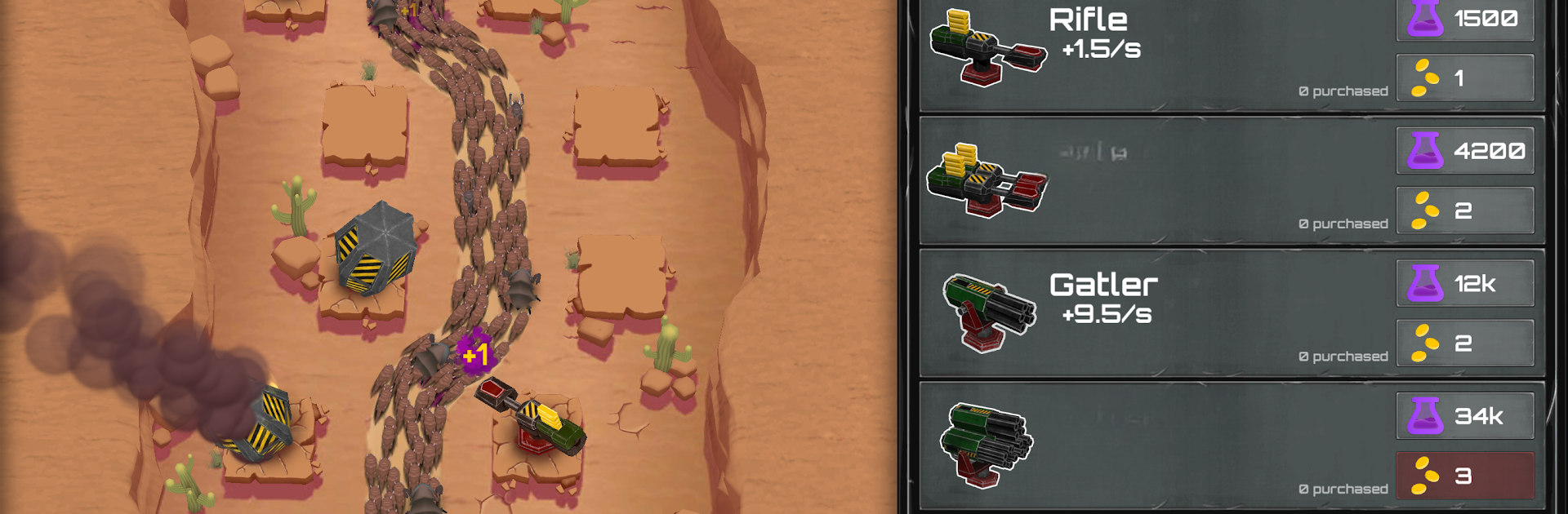 Turret Fusion Idle Clicker