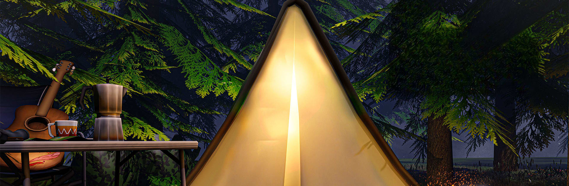 Forest Camping Survival Sim 3D