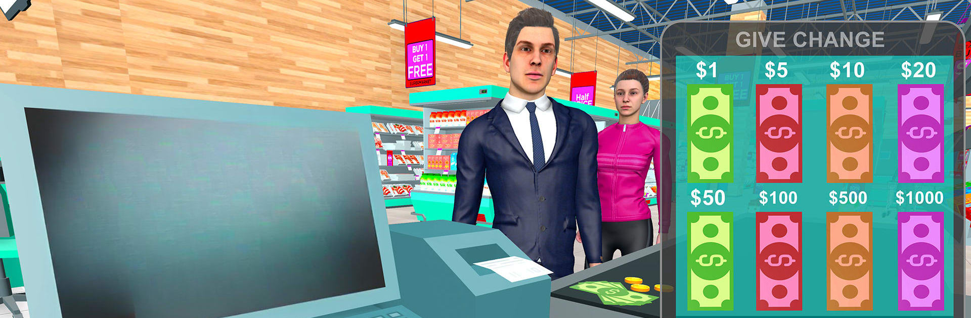 Jeu de centre commercial