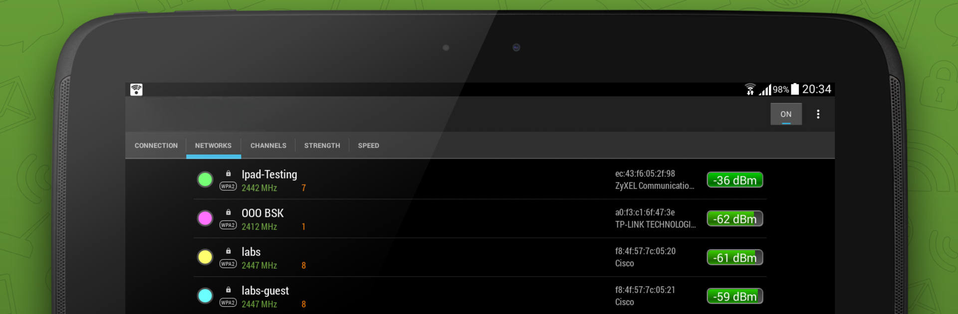 WiFi Monitor Pro: analyzer of WiFi networks