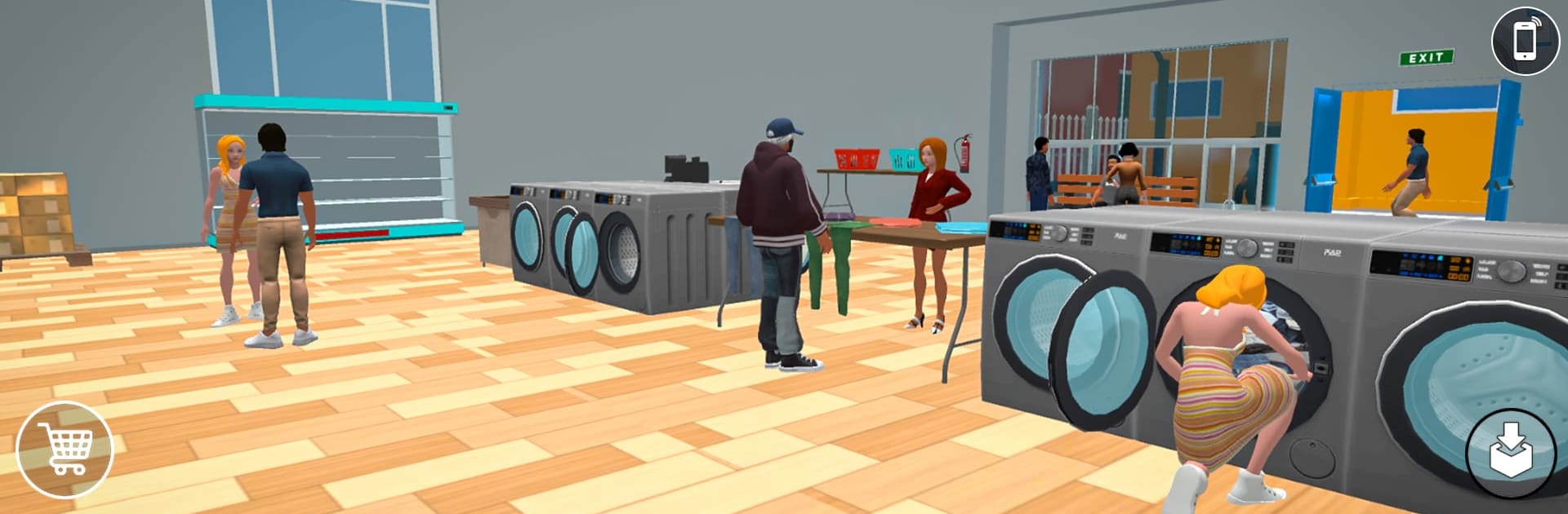 My Laundry Store Simulator