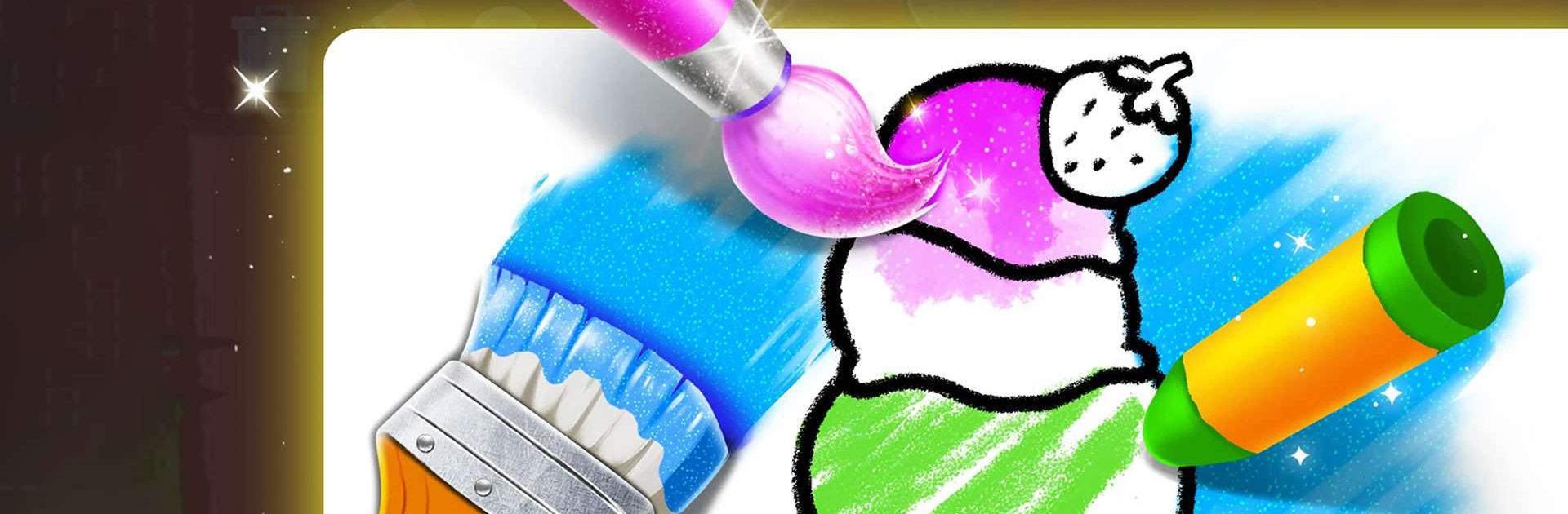 Panda Games: Coloring & Paint
