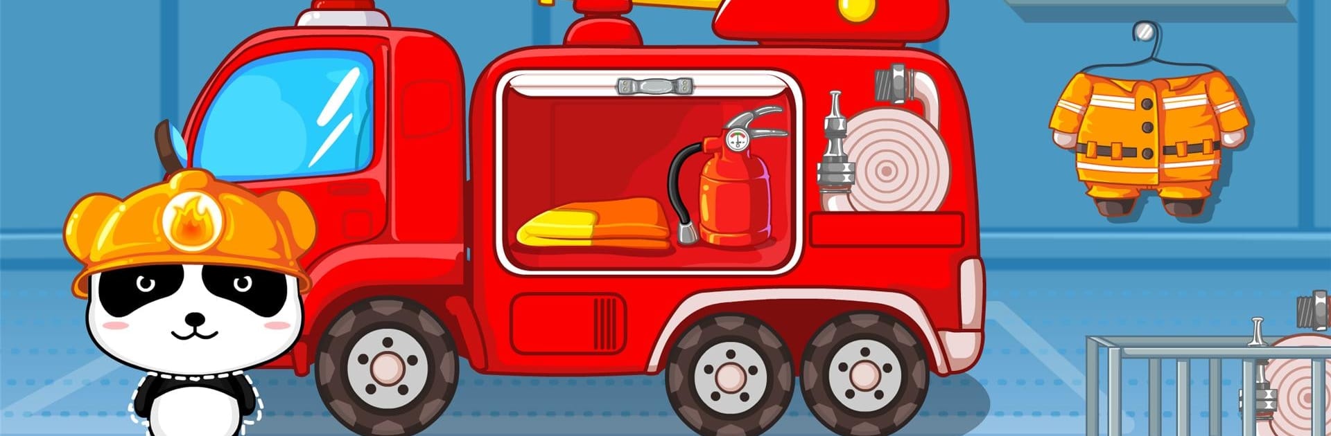 Little Panda Fireman