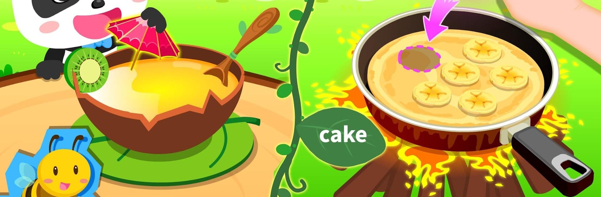 Baby Panda's Forest Feast - Party Fun
