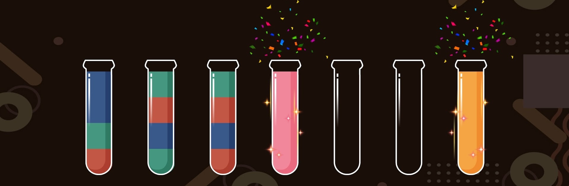 Color Fill - Water Sort Puzzle 2021