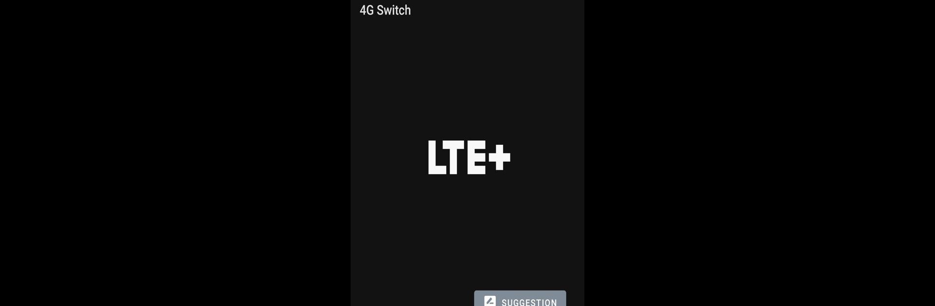4G Only: Force LTE