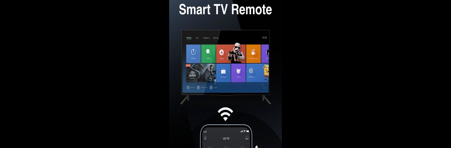 Smart Remote Control For TV