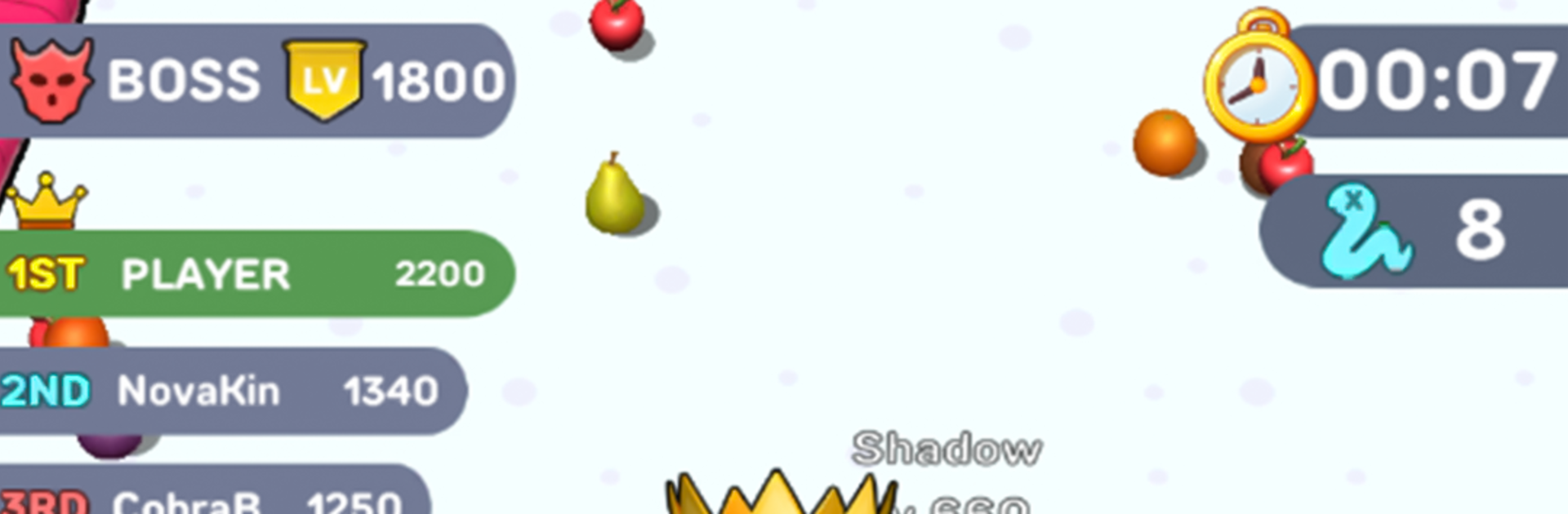 Worms .io Hungry Game