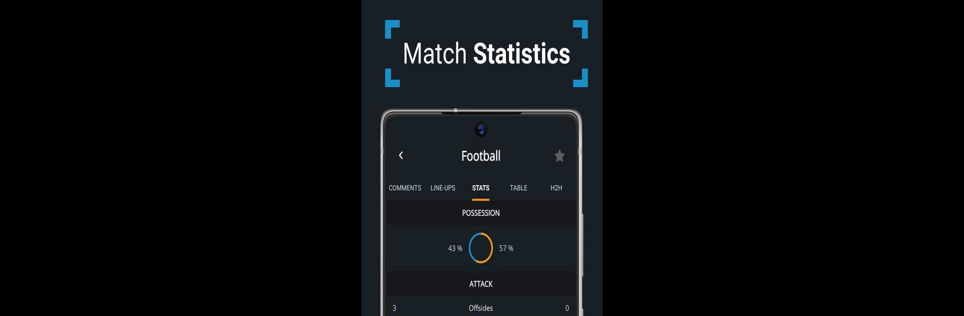 Ads free Live Scores for Football - SnapScore