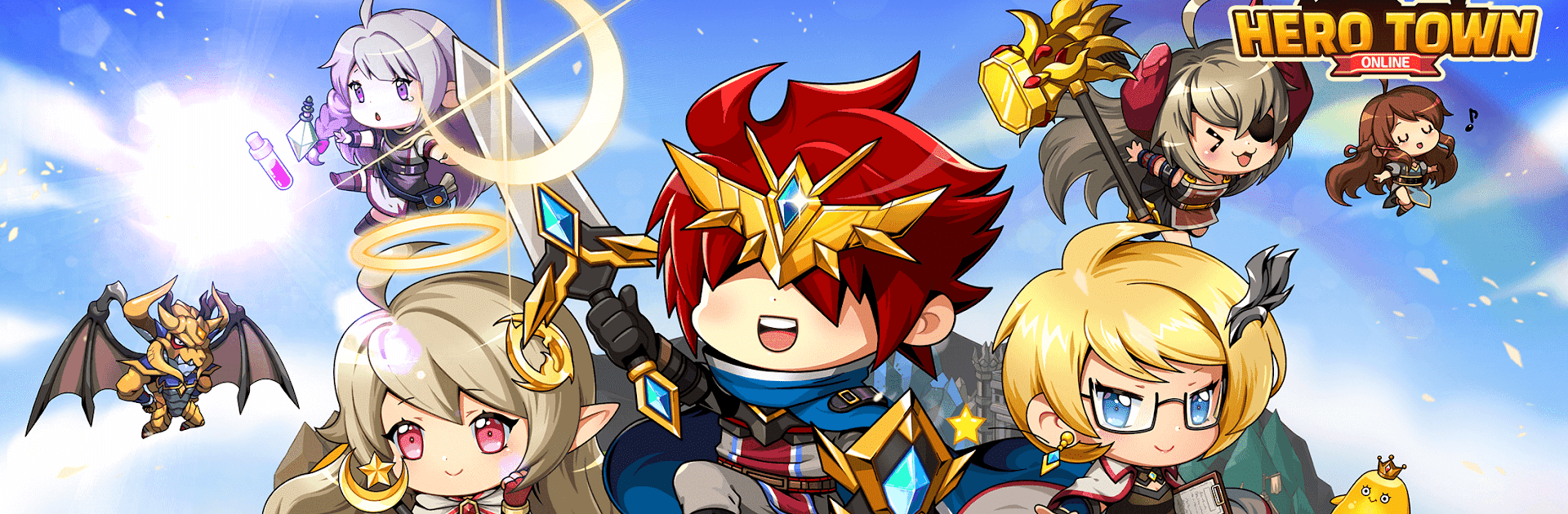 Hero Town Online : 2D MMORPG