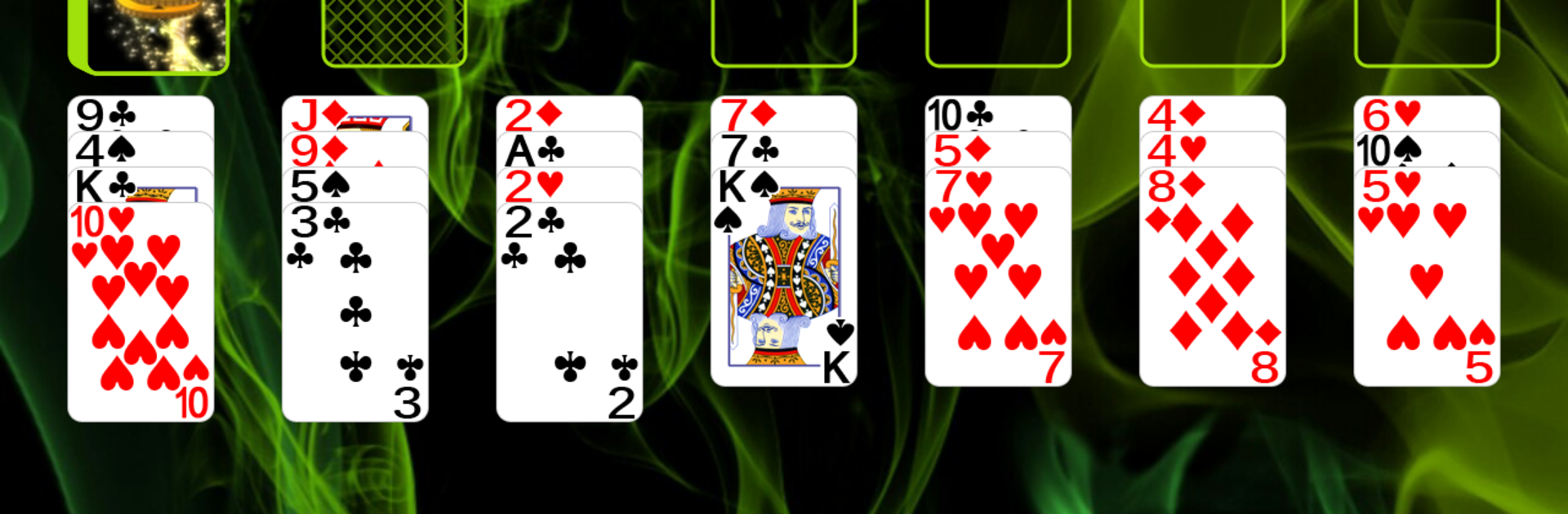 Spider Solitaire (Web rules)