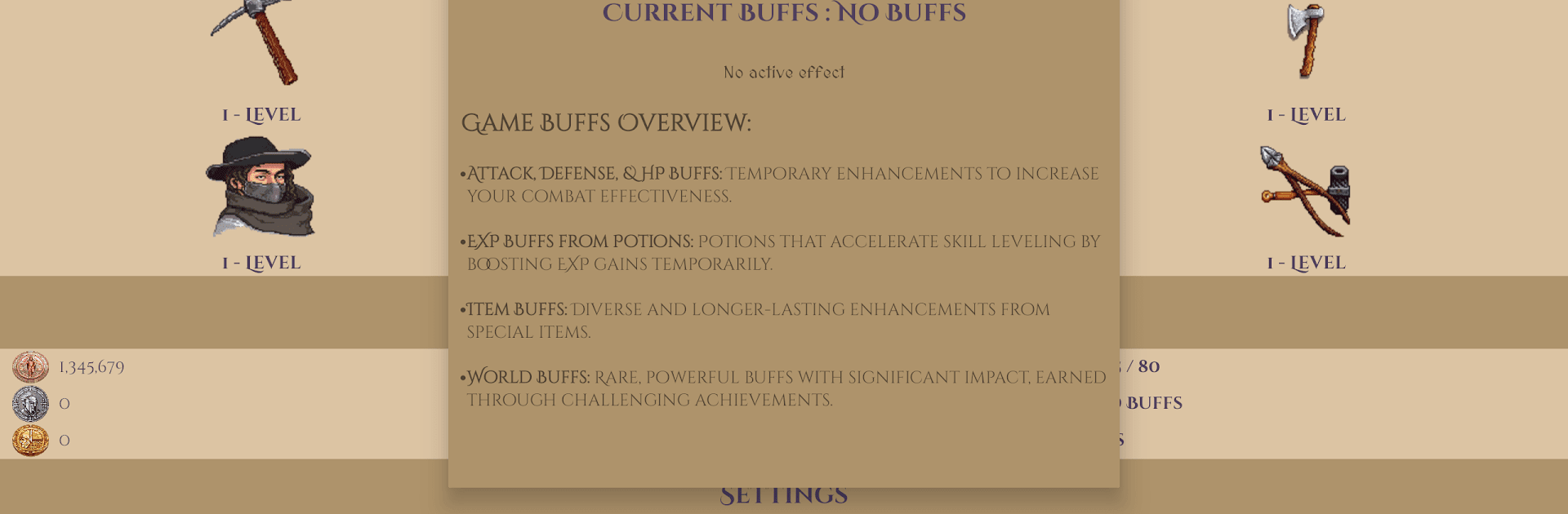 Mystic Text RPG