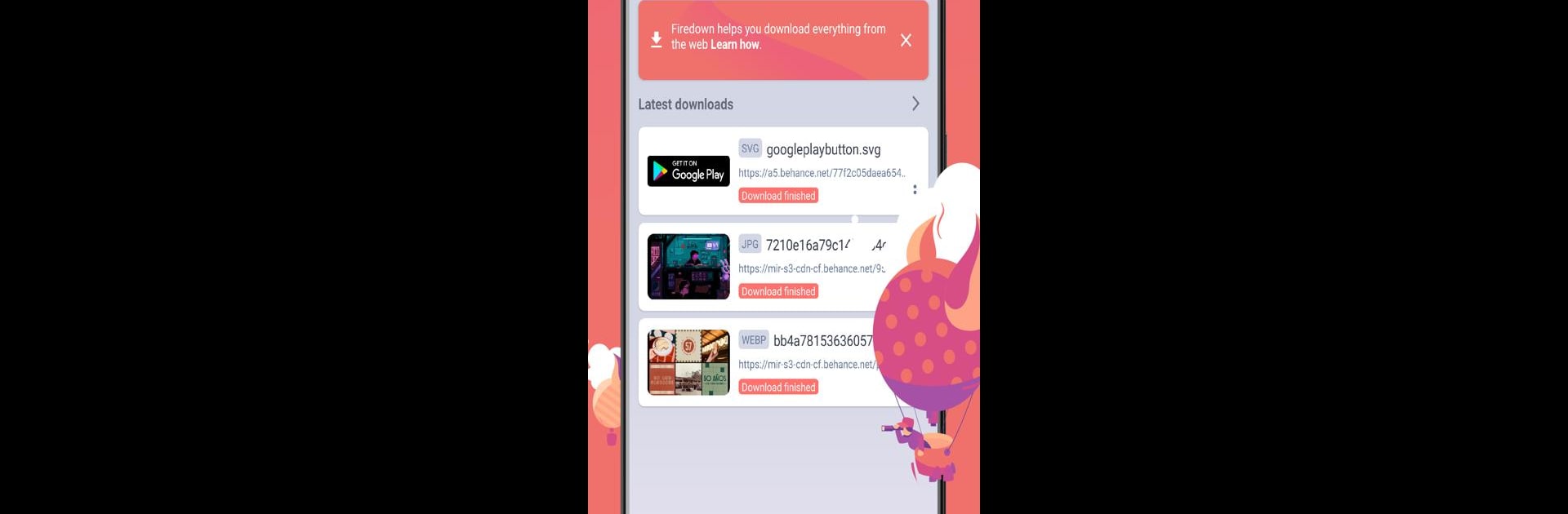 Firedown: browser e downloader