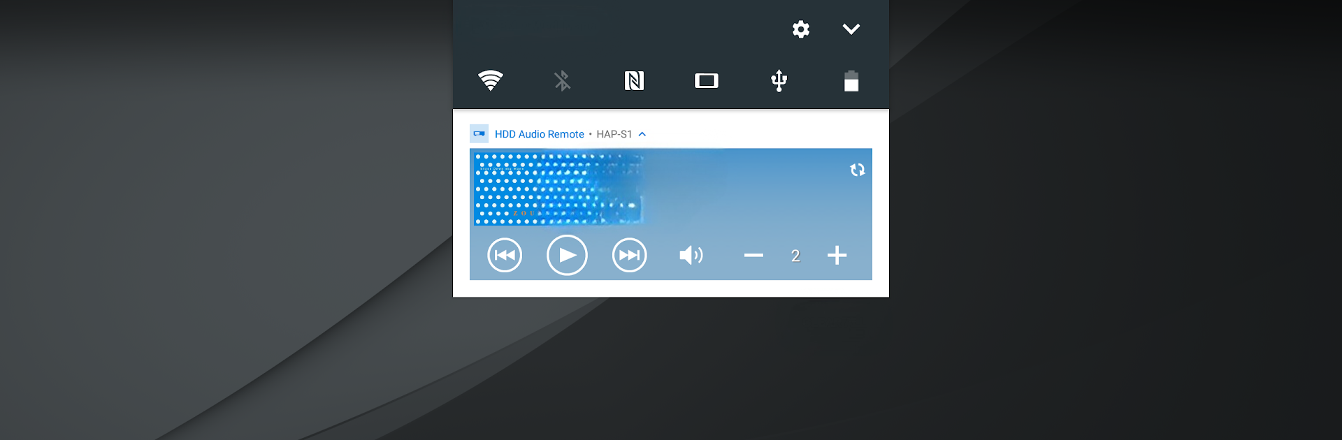 HDD Audio Remote