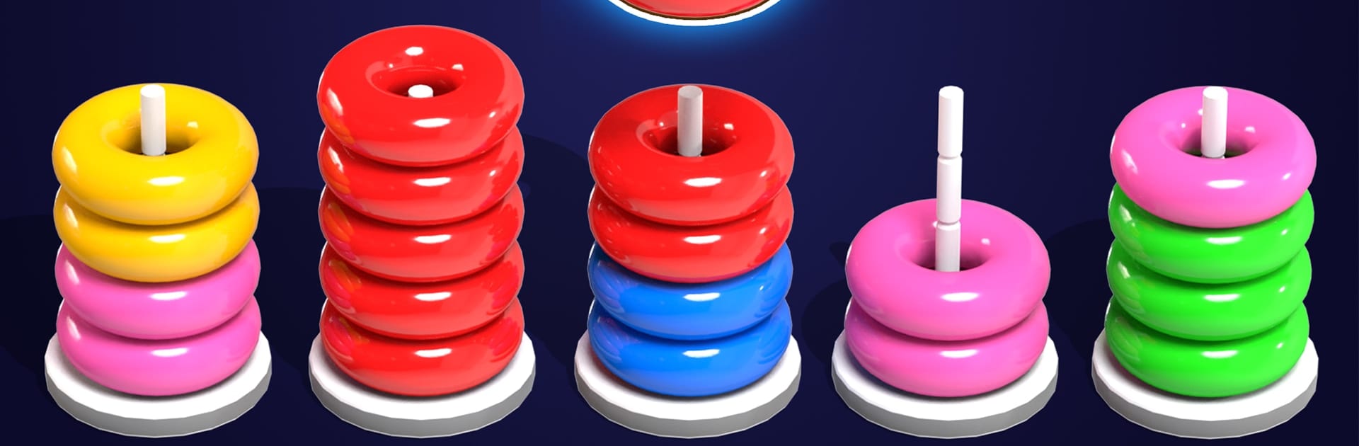 Color Hoop Sort - Color Sort