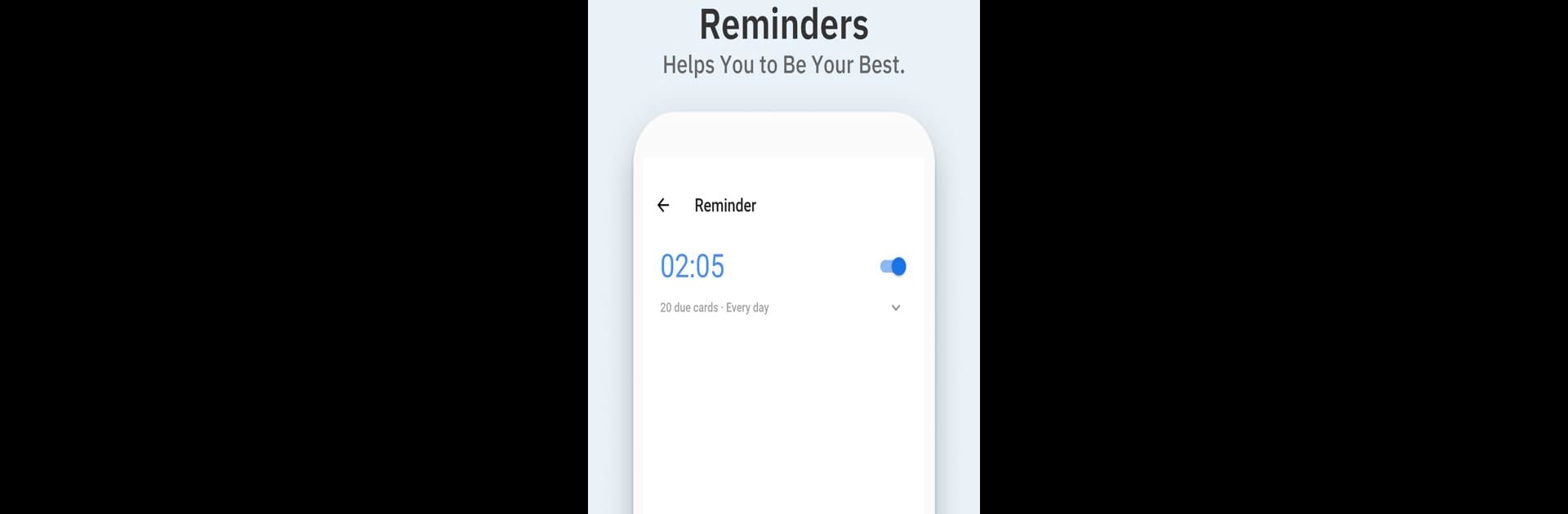 Space: Spaced Repetition System for Flashcards