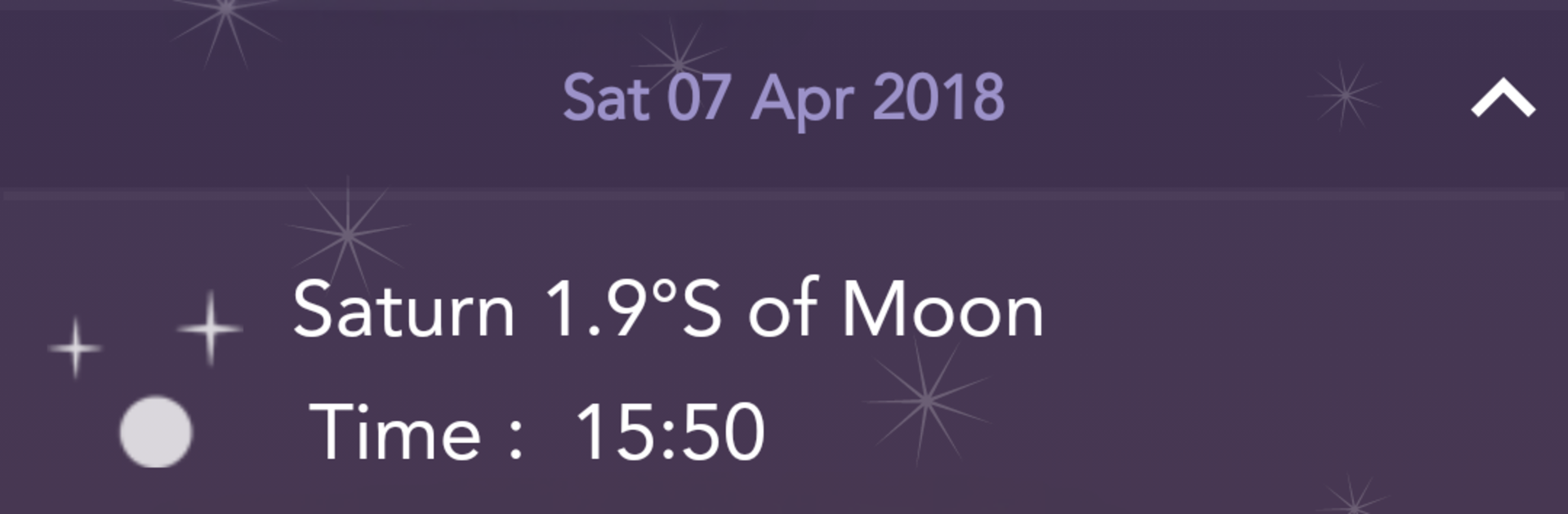 Astronomy Events with Push