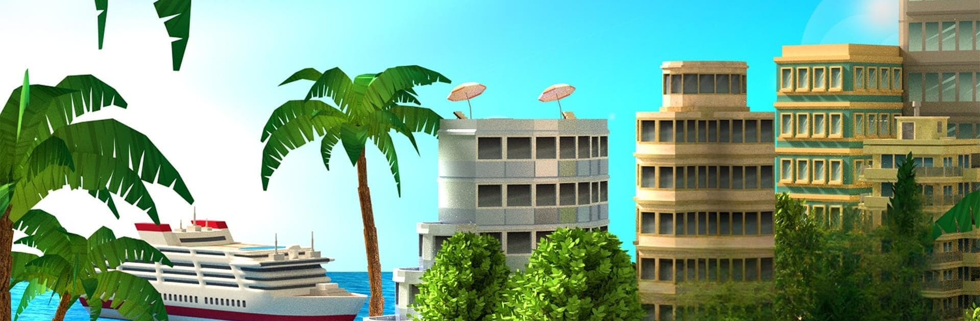 Tropic Paradise Sim: Town Buil