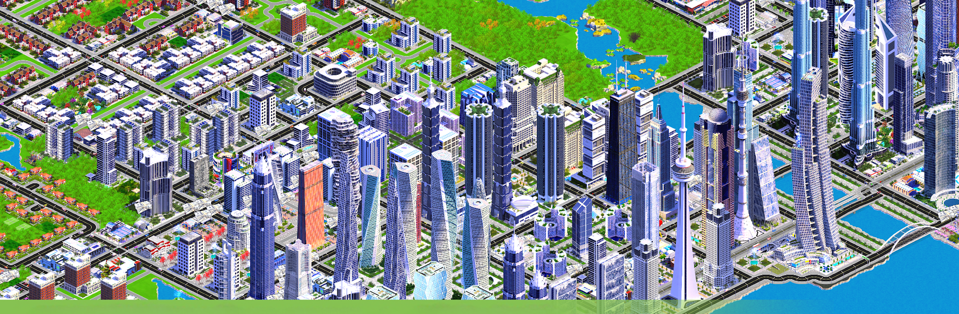 Designer City: building game