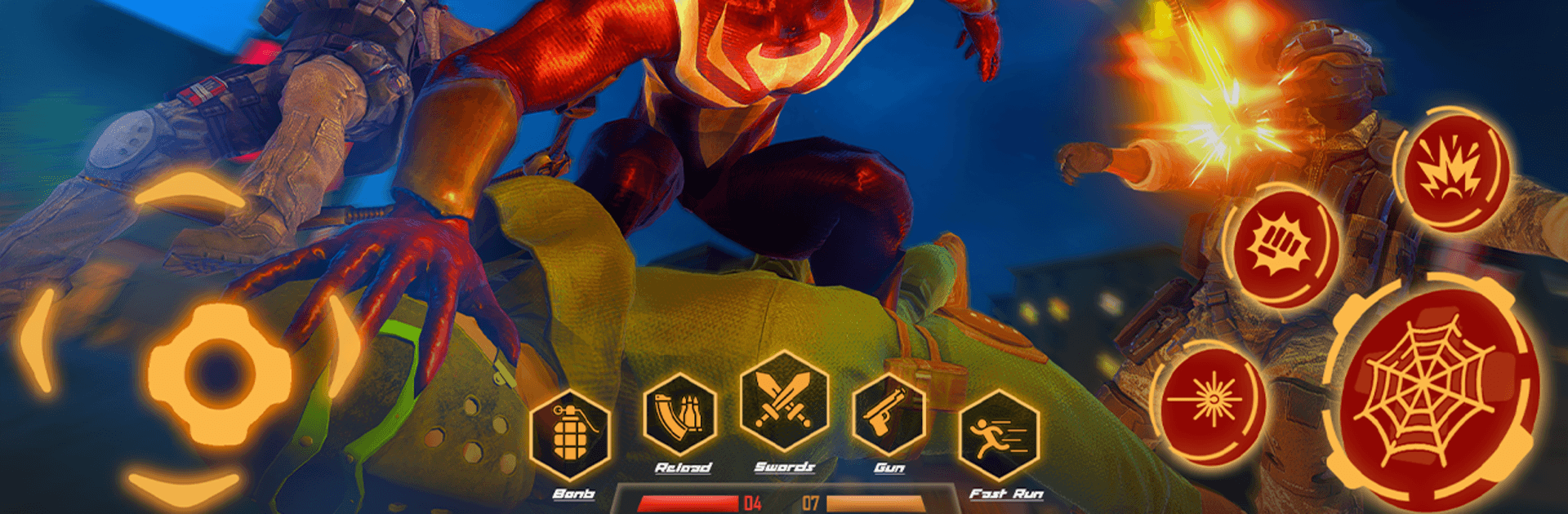 Iron Super Hero - Spider Games