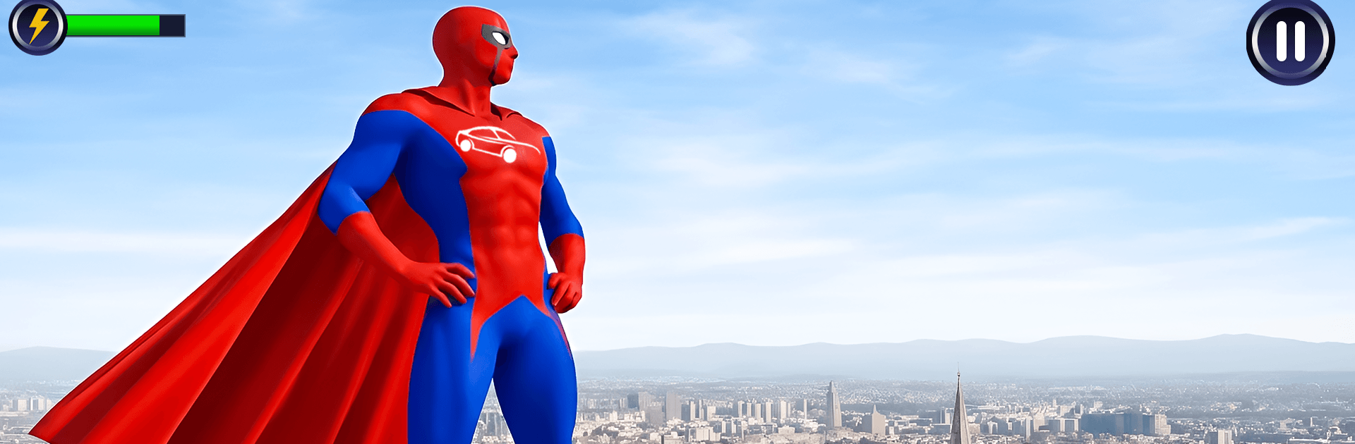 Spider Hero Fight Rescue City