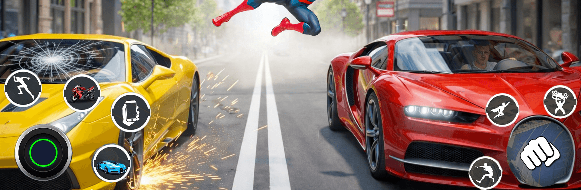Spider Rope Hero Rescue 3D