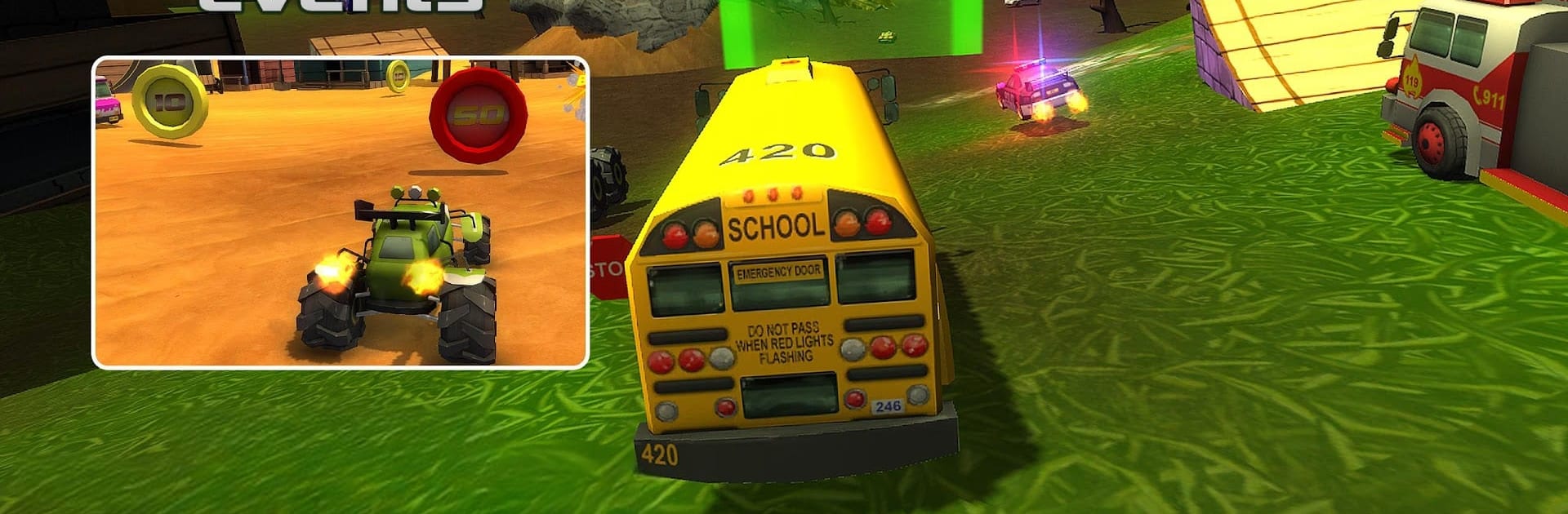 Crash Drive 2: 3D racing cars