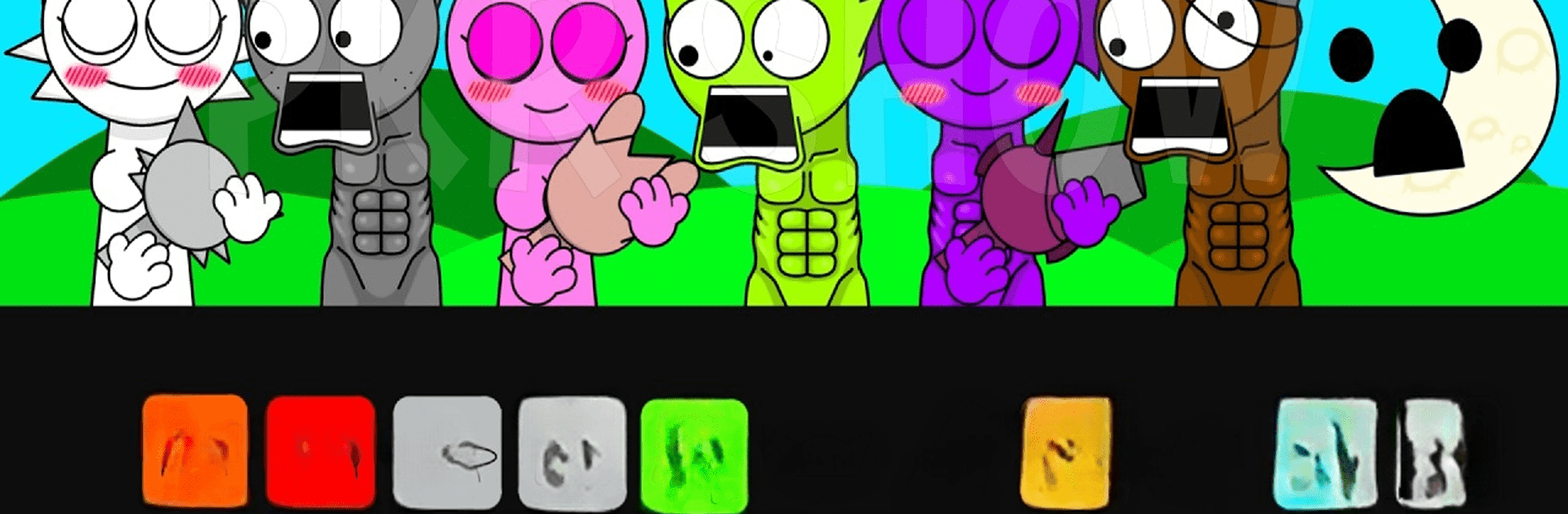 Sinner Sprunki Kissing SUS Mod