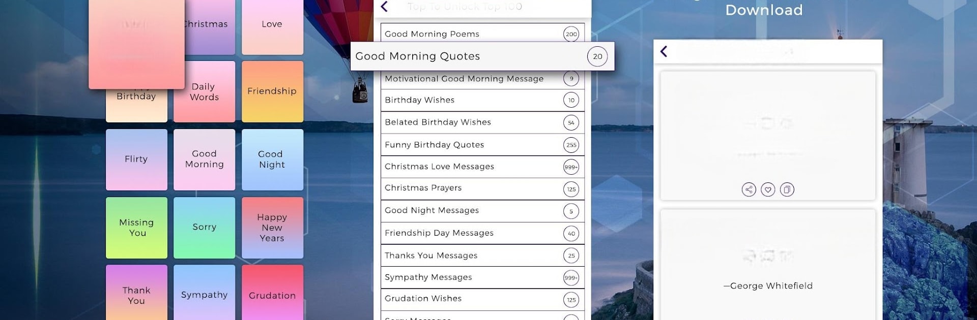 25000 Messages, Quotes, Status, Wishes, Poems