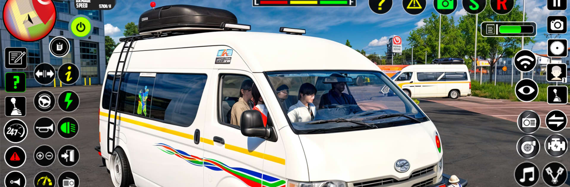 Van Driving Game Van Game