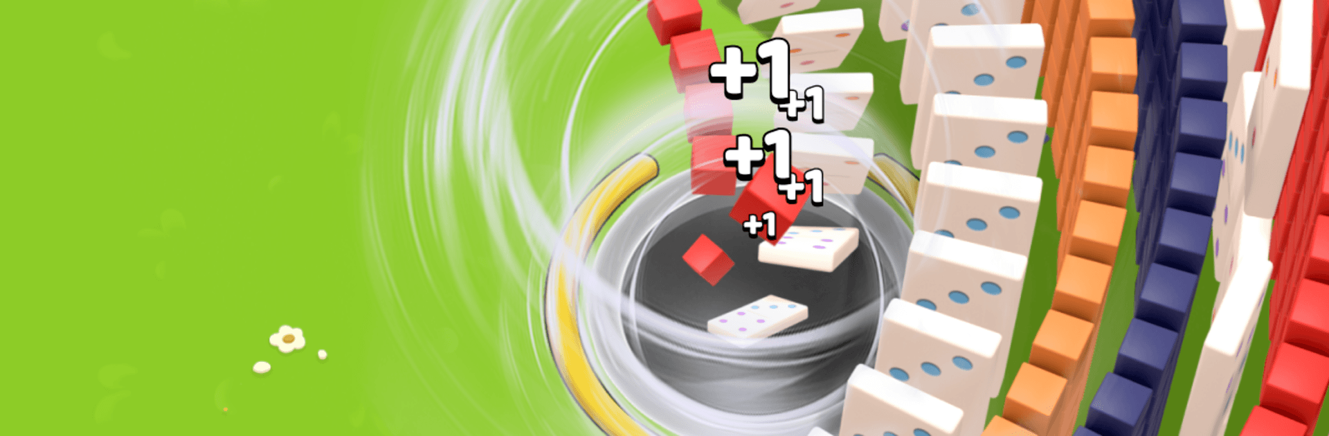 Domino Hole: Drop Puzzle 3D