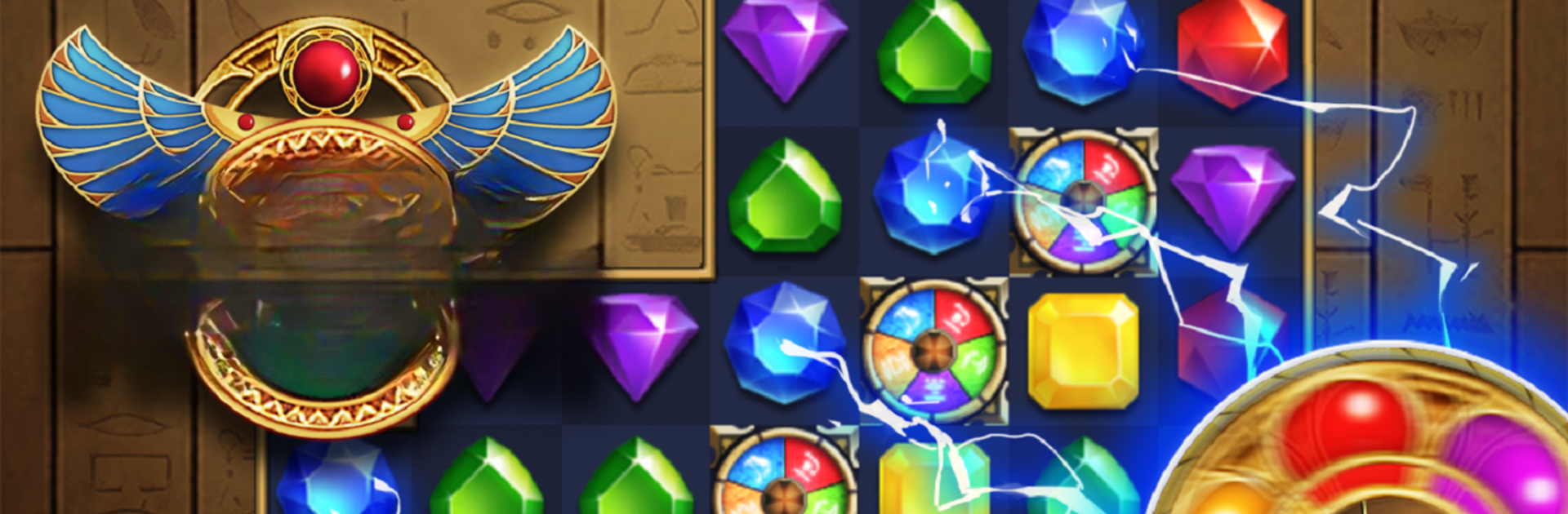 Jewels Pharaoh : Match 3 Puzzle