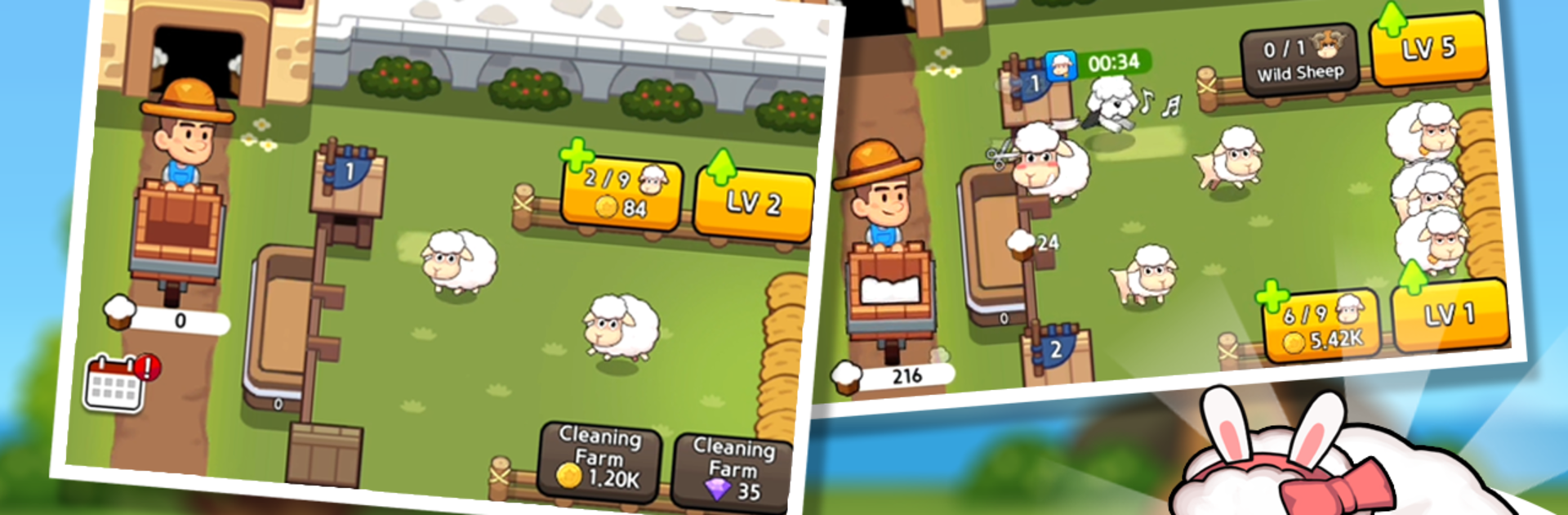 Sheep Farm : Idle Game