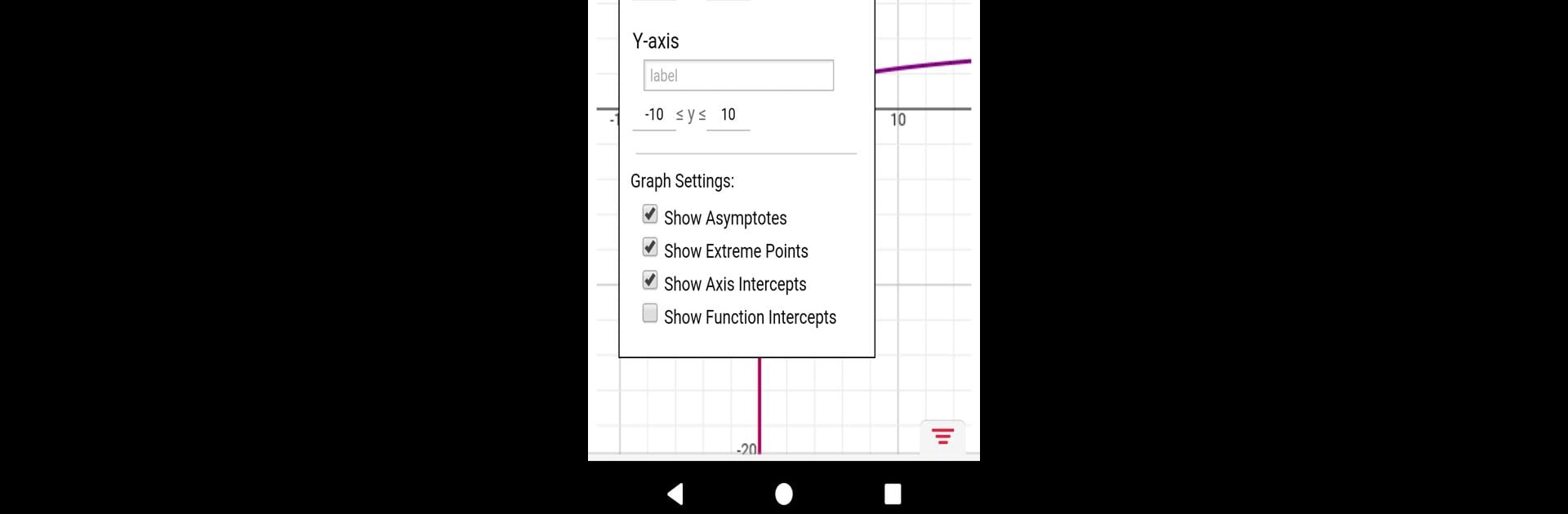 Symbolab Graphing Calculator