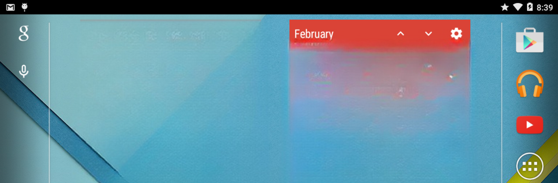 Event Flow Calendar Widget