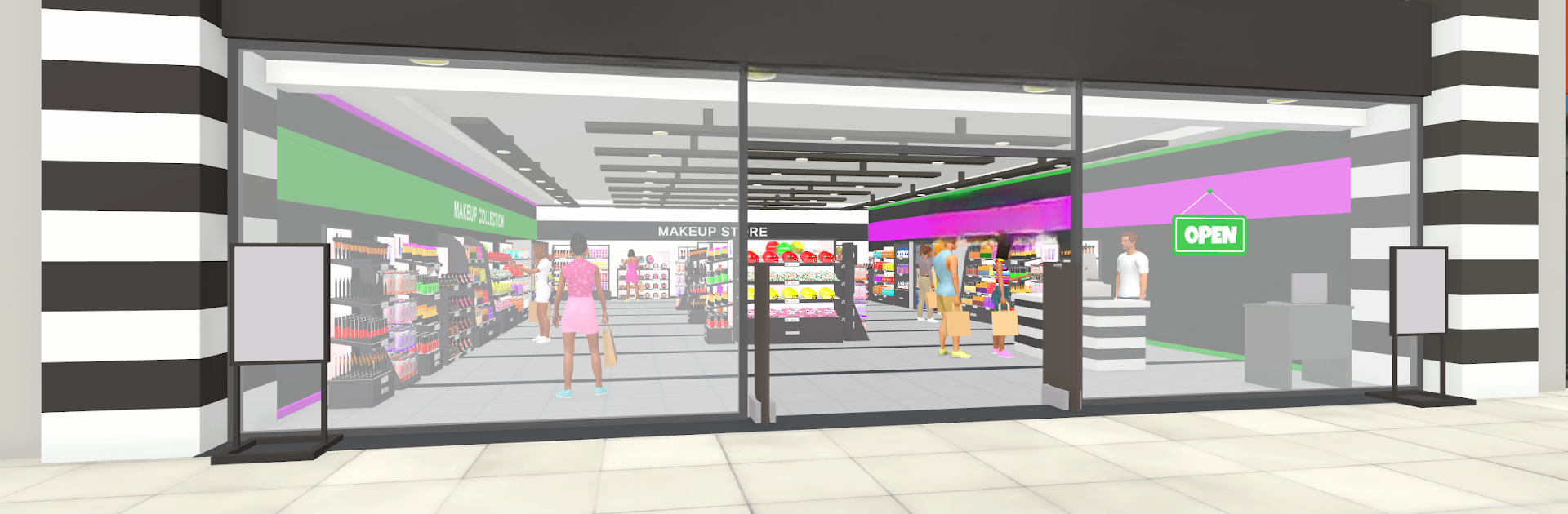 Makeup Store Simulator