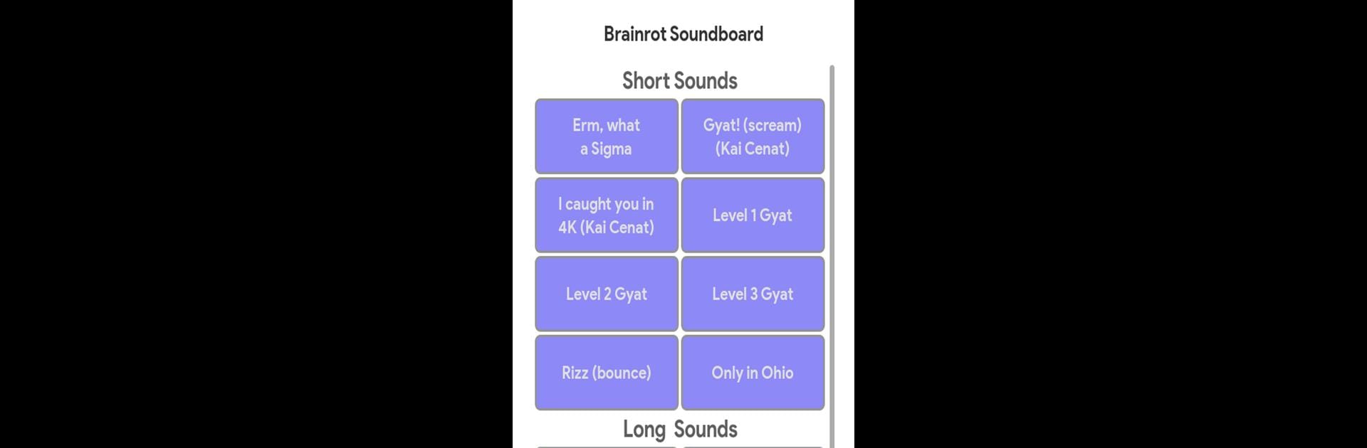 Brainrot Soundboard - Sigma