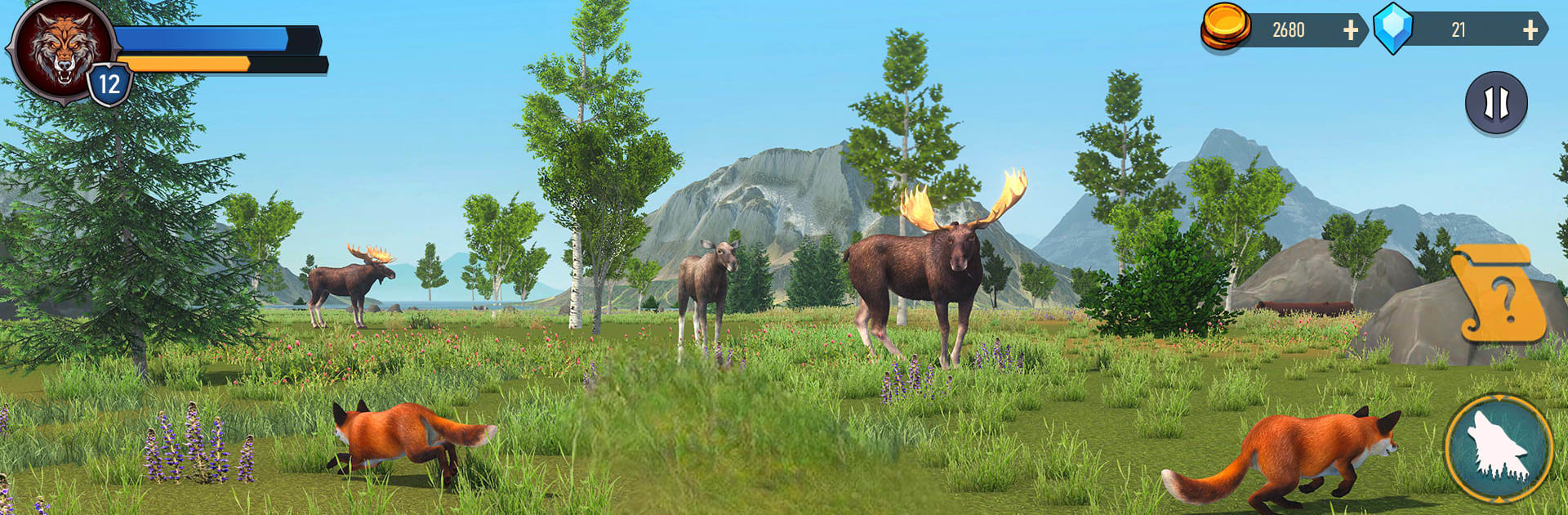 Wolf Simulator Wild RPG Games