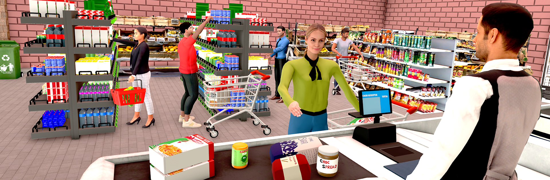 Supermarket Store Manager Game
