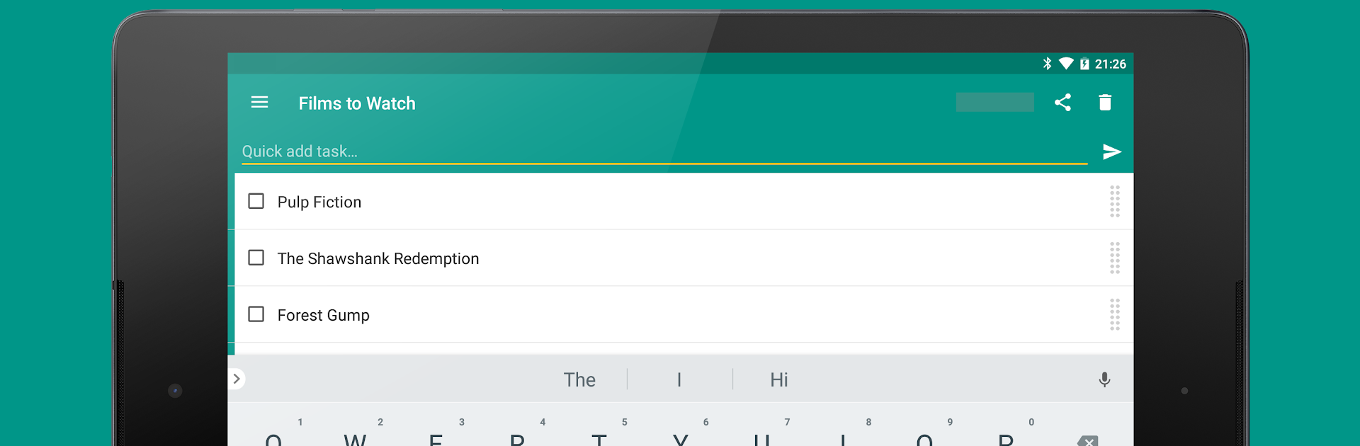 Tasks: Todo list, Task List, Reminder