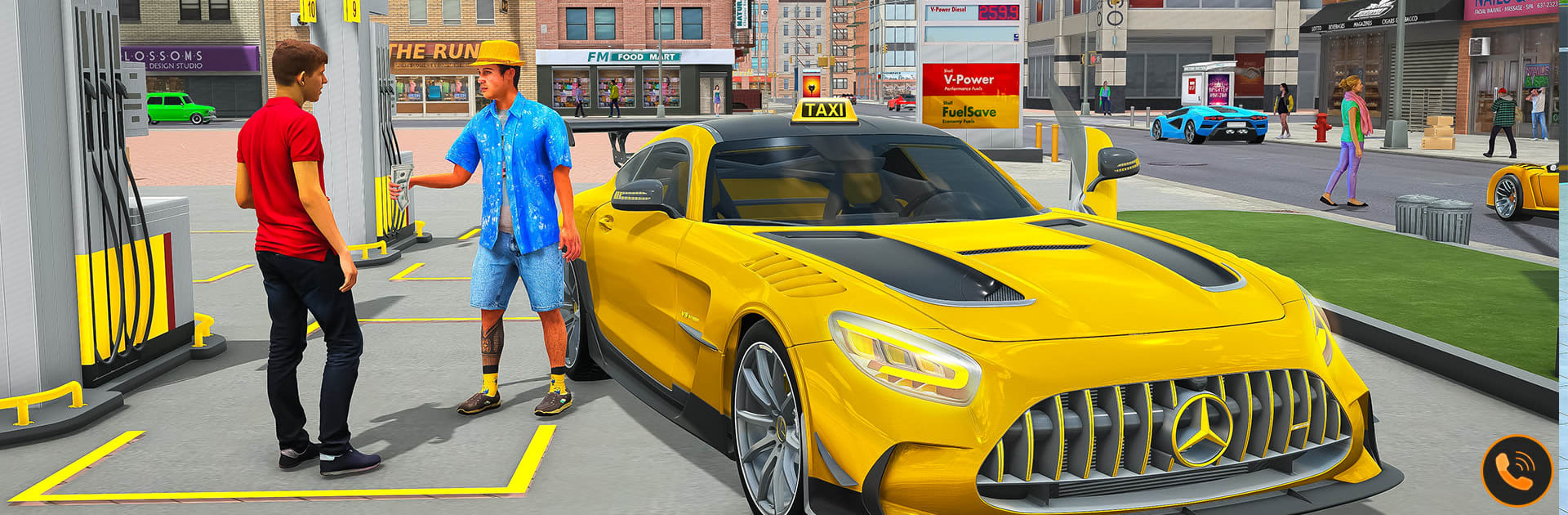 Taxi Driver: Crazy Taxi Games