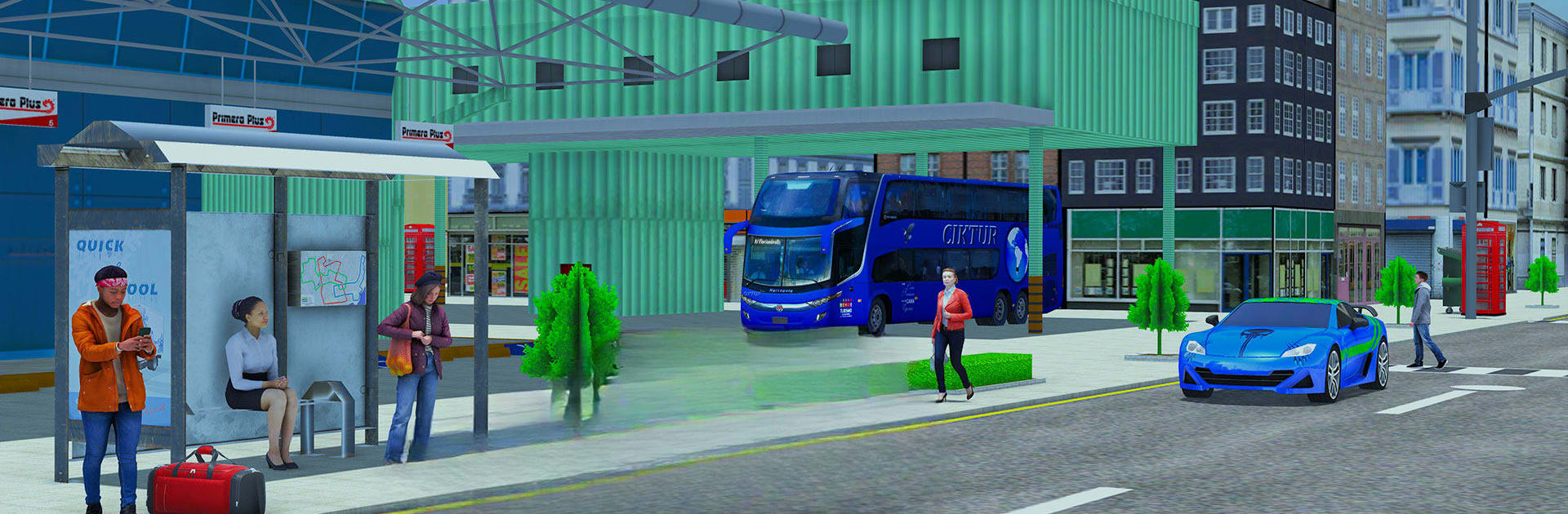 Russian Taxi car driving game