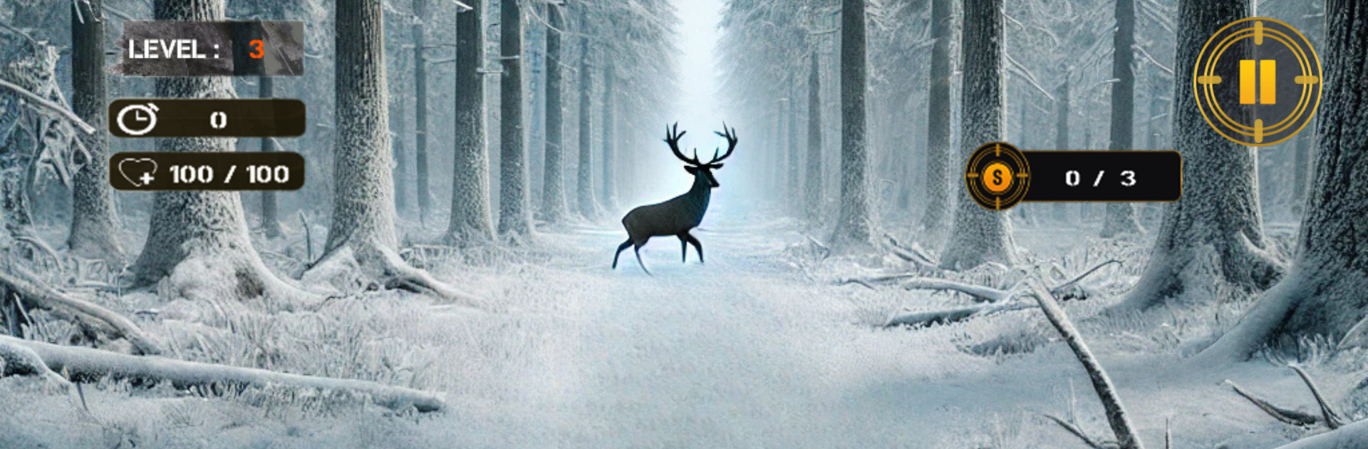 Wild Stag Hunting:Animal Shoot
