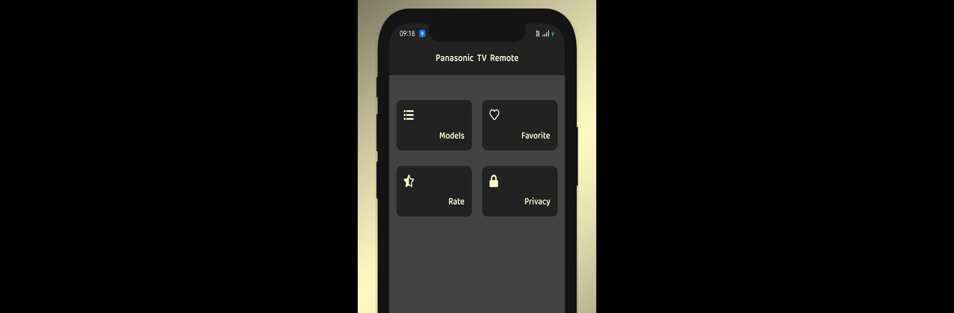 Remote for Panasonic TV