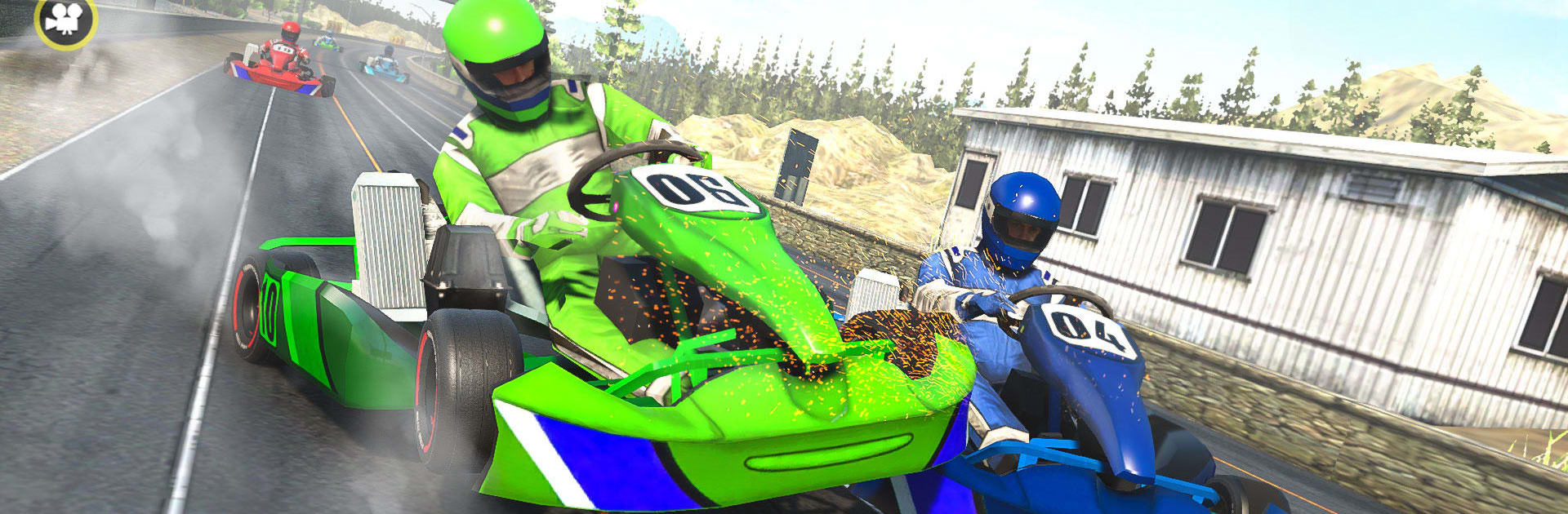GoKart Multiplayer Racing Game