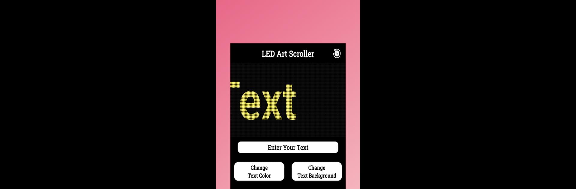 LED Art Scroller